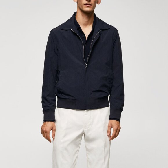 Mango-Lightweight technical-fabric jacket-New without Tag - Picture 7 of 7